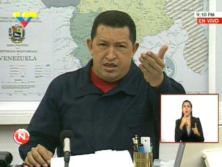 Президент Венесуэлы Уго Чавес в шутку поинтересовался у министра горнодобывающей промышленности страны Родольфо Санса, как обстоят дела с поставками урана в Иран для создания атомной бомбы