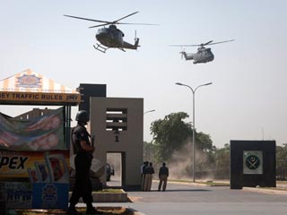 Перестрелка между группой террористов и солдатами пакистанской армии у здания Генштаба в городе Равалпинди завершена