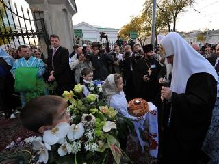 Патриарх прибыл с двухдневным пастырским визитом в в Ростовскую и Новочеркасскую епархию РПЦ
