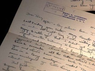 Письмо, написанное британским военнослужащим в годы Второй мировой войны, было доставлено по адресу назначения спустя 64 года после отправки