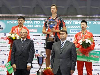 Белорус Владимир Самсонов выиграл Кубок мира по настольному теннису