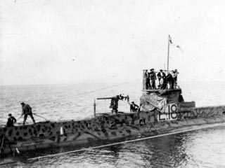 Останки британской подводной лодки HMS E18 времен Первой мировой войны обнаружила группа шведских аквалангистов