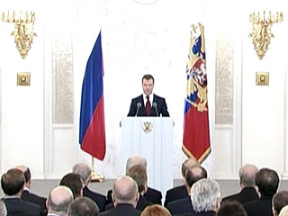 Президент России Дмитрий Медведев обратится с ежегодным Посланием Федеральному Собранию 12 ноября