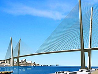 Счетная палата не выявила завышения объемов и стоимости выполненных работ по строительству моста, который должен соединить остров Русский с Владивостоком