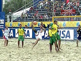 Сборная Бразилии вновь выиграла чемпионат мира по пляжному футболу