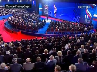 Выступая на cъезде "Единой России", Владимир Путин говорил не столько как политический лидер, сколько как премьер-министр, занимающийся решением хозяйственных проблем