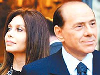 Развод с женой может разорить итальянского премьера-ловеласа: Вероника требует от Берлускони 43 млн евро ежегодно