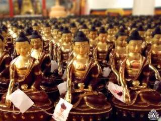 Тысяча статуэток Будды будет установлены в тувинском храмовом комплексе Устуу-Хурээ весной 2010 года