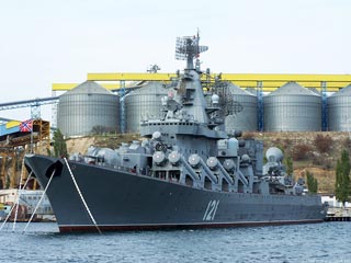 На флагмане Черноморского флота крейсере "Москва" появился православный храм