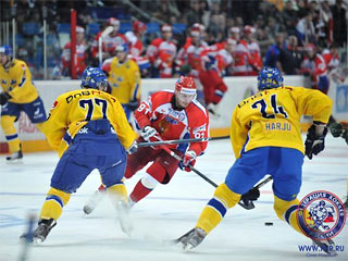 Сборная России по хоккею победно стартовала на домашнем этапе Евротура