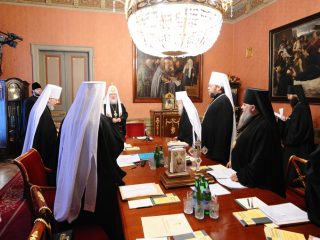 Открывая сегодня зимнюю сессию Священного Синода, Патриарх напомнил, что в этом году Синодом "были приняты очень важные решения"