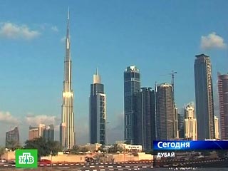 Высочайший небоскреб планеты "Бурдж Дубай" ("Башня Дубая") распахнет в понедельник свои двери в Объединенных Арабских Эмиратах