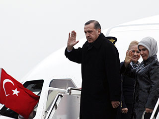 В Россию накануне прибыл премьер Турции Реджеп Тайип Эрдоган