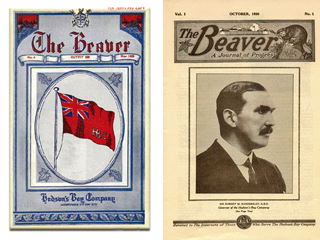 The Beaver, номера журнала за март и октябрь 1920 года