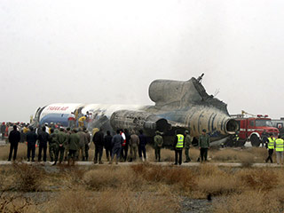 Человеческий фактор стал причиной аварии самолета Ту-154 вблизи города Мешхед в Иране