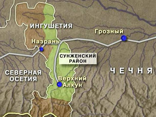 В станице Троицкая Сунженского района Ингушетии вечером началось боестолкновение
