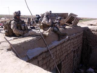 На юге Афганистана силы коалиции развернули масштабное наступление на талибов