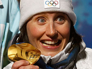 Победительницей женского лыжного спринта стала норвежка Марит Бьорген