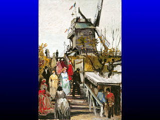 В музее голландского городка Зволле появилась новая картина - неизвестное ранее полотно Винсента Ван Гога "Мельница Ле Блют-фин" (Le Blute-fin Mill)