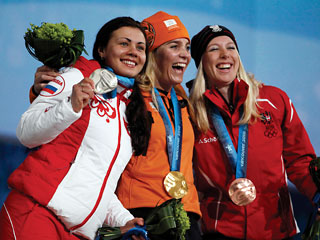 Екатерина Илюхина выиграла первую российскую олимпийскую награду в сноуборде &#8211; серебро в параллельном гигантском слаломе