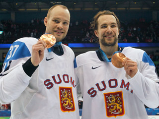 Хоккеисты сборной Финляндии победили словаков в утешительном финале