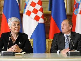 Россия и Хорватия подписали в Москве межправительственное соглашение о сотрудничестве при создании и эксплуатации газопровода "Южный поток" на хорватской территории