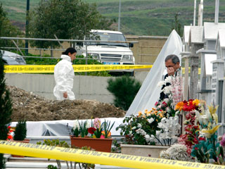 Tело Пападопулоса было похищено с кладбища в предместье Никосии 11 декабря, в первую годовщину смерти политика. Его обнаружили  в понедельник вечером на одном из кладбищ Никосии