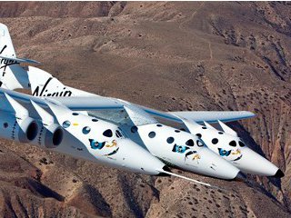 В небе над пустыней Мохаве (штат Калифорния) успешно проведено первое испытание корабля Enterprise, предназначенного для совершения суборбитальных полетов