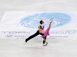 Россияне Иван Шефер и Елена Рублева, Турин, 22 марта 2010 года