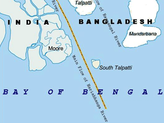 Остров, из-за которого конфликтовали Индия и Бангладеш, ушел под воду