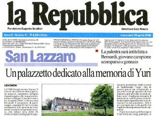 В Италии вышел в свет первый номер восьмиполосного издания "Россия сегодня", приложения к популярной ежедневной столичной газете La Repubblica, одной из самых влиятельных в стране