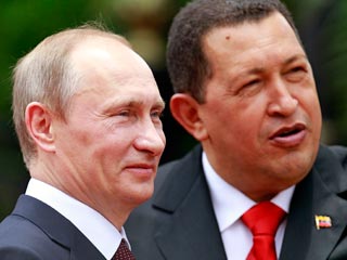 Россия готова предоставить Венесуэле кредит в 2,2 млрд долларов, заявил премьер-министр РФ Владимир Путин в Каракасе на переговорах с Уго Чавесом