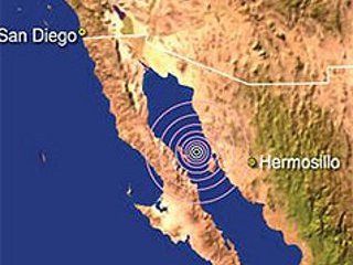 Данные о разрушениях и пострадавших в результате землетрясения, происшедшего на территории Мексики в 173 км к юго-востоку от Тихуаны, пока не поступали