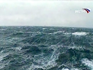 Флоту в Тихом океане и Беринговом море у восточных берегов Камчатки передано предупреждение о сильном шторме