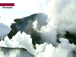 Облако пепла, вызванное извержением вулкана в Исландии, по состоянию на 10:00 мск 17 апреля покрыло всю западную Европу, а также значительную часть территории России