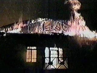 В городе Асино Томской области сгорел небольшой одноэтажный бревенчатый дом, погибли пять человек