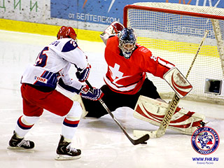 Сборная России пробилась в полуфинал юниорского чемпионата мира по хоккею, который проходит в эти дни в Белоруссии