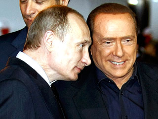 Путин обсудит с Берлускони атомную энергетику