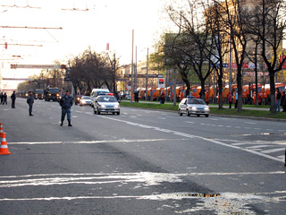 В Москве сегодня с раннего утра будут перекрыты десятки улиц и проспектов в связи с празднованием Дня Победы