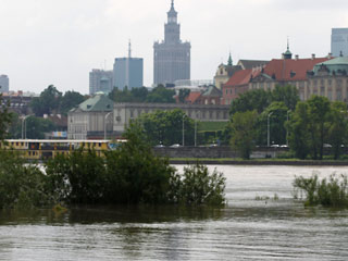 Уровень воды в Висле в столице Польши повысился до 7,53 м, Варшава готова к эвакуации