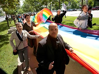 За участие в несанкционированном гей-параде в Москве никто не задержан