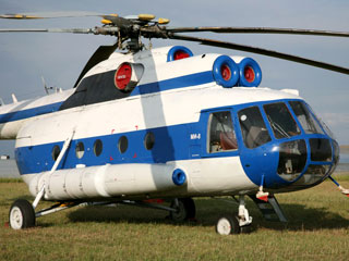 Вертолет Ми-8 совершил вынужденную посадку в Туве