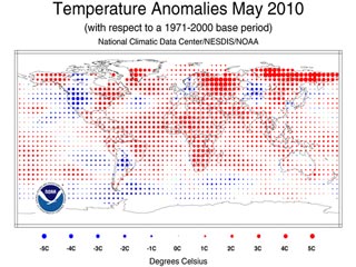 Планета Земля в мае "прогрелась" максимально за последние 130 лет, ускорив таяние льдов в Арктике
