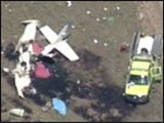 В американском штате Нью-Мексико разбился двухмоторный легкий самолет Cessna-310
