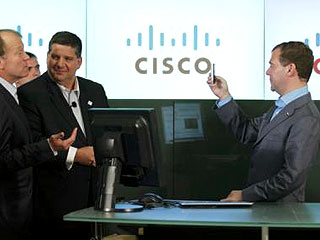 Производитель оборудования для сетей связи Cisco Systems обещает за 10 лет вложить в российские инновации 1 млрд долларов