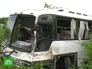 Крупное дорожно-транспортное происшествие с участием автобуса, перевозившим детей, произошло в четверг в Омске