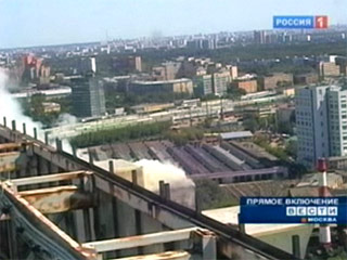 В одном из зданий концерна "Алмаз-Антей" на севере Москвы в среду произошло возгорание