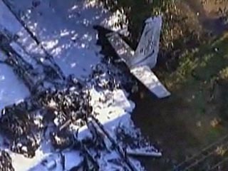 Легкомоторный самолет разбился в штате Нью-Джерси в США, пилот и два пассажира на борту погибли