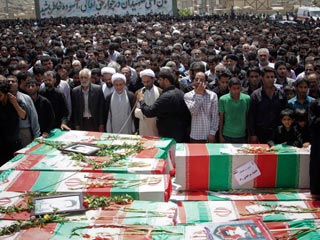 В результате двух взрывов в Иране погибли десятки человек