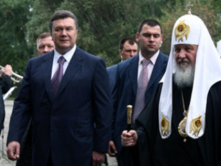 Янукович примет Патриарха Кирилла в своей летней резиденции в Крыму